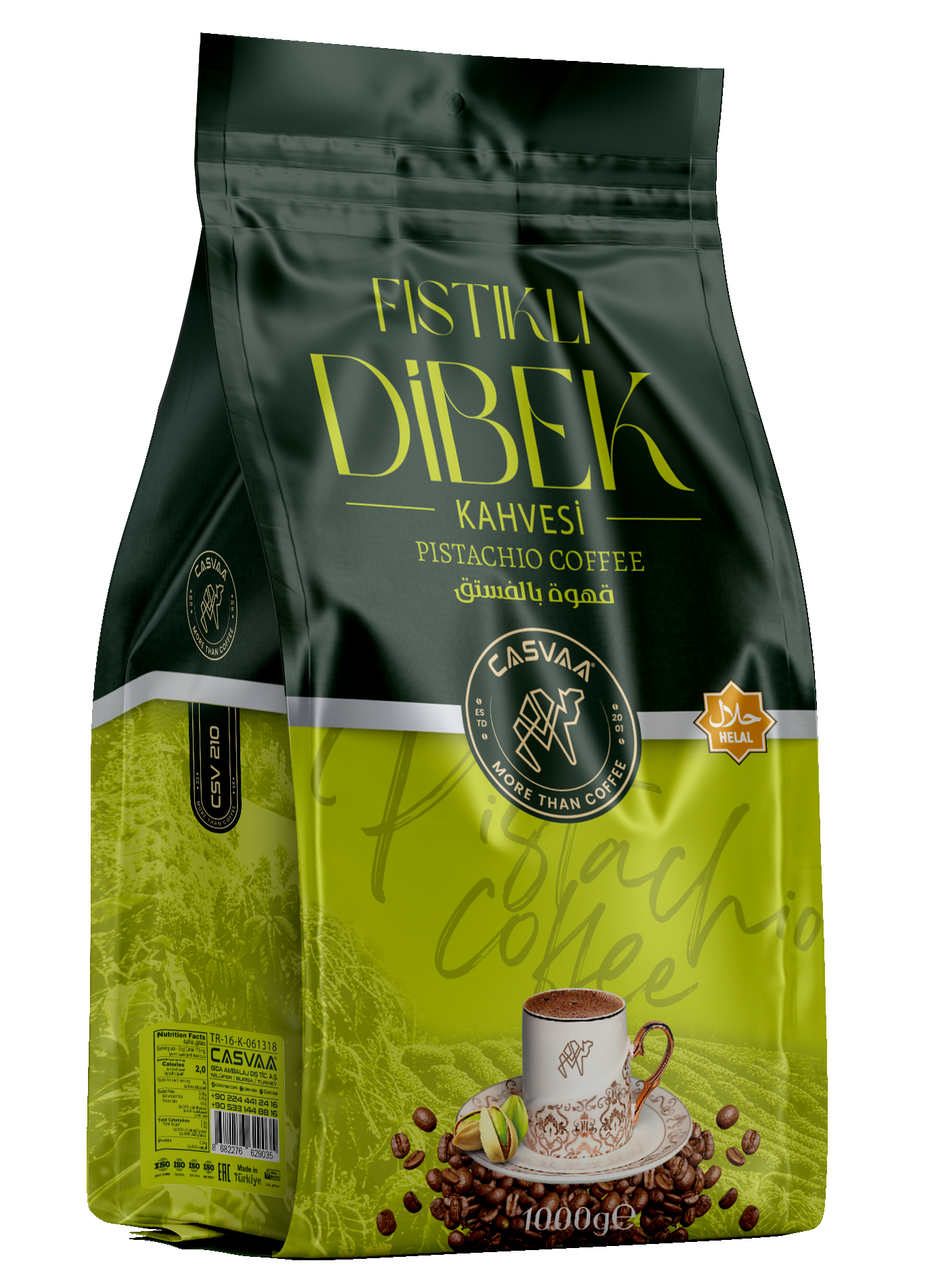 Fıstıklı Kahvesi - 1000Gr